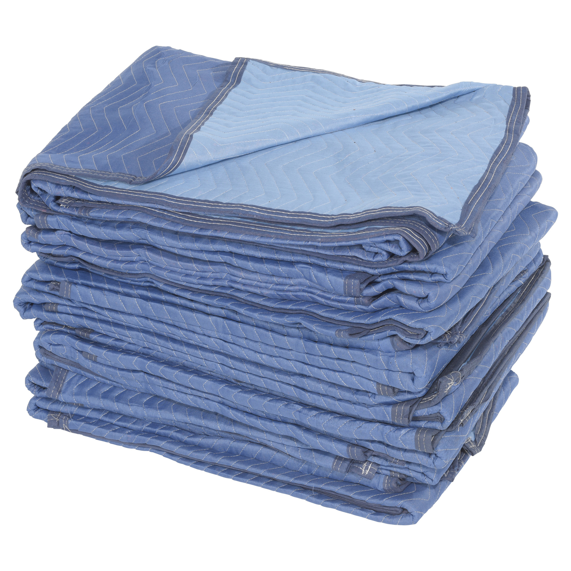 Vestil Moving Blankets - 80in. x 72in., Quilted, Water and Mildew Resistant, 12 Pk, Model# QPC-7280-UP-12PK